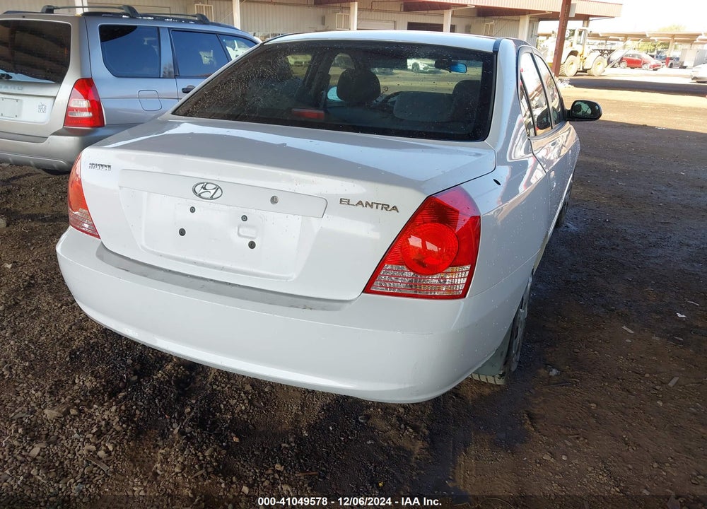 2005 HYUNDAI ELANTRA GLS/GT VIN: KMHDN46D15U169895