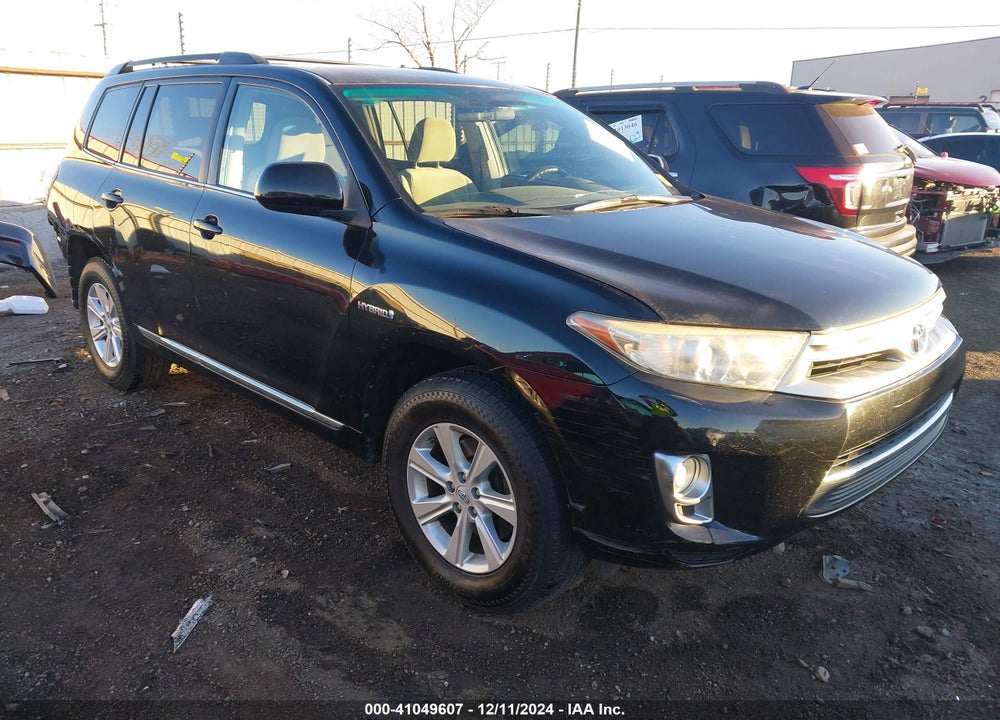 2012 TOYOTA HIGHLANDER HYBRID BASE V6 VIN: JTEBC3EH3C2006055