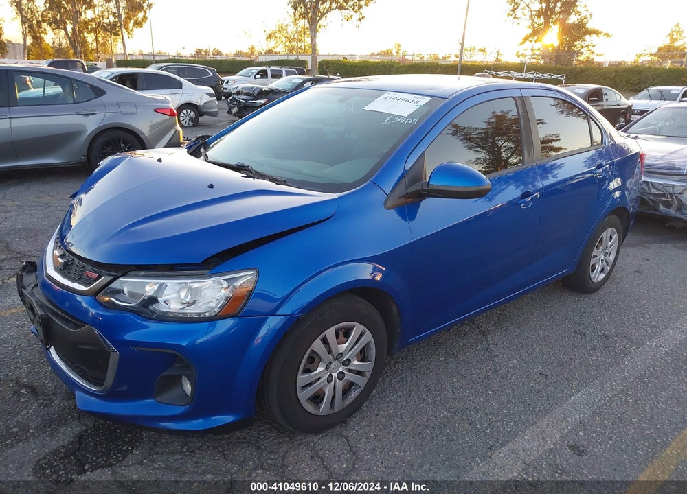 2017 CHEVROLET SONIC LS AUTO VIN: 1G1JB5SH1H4133331