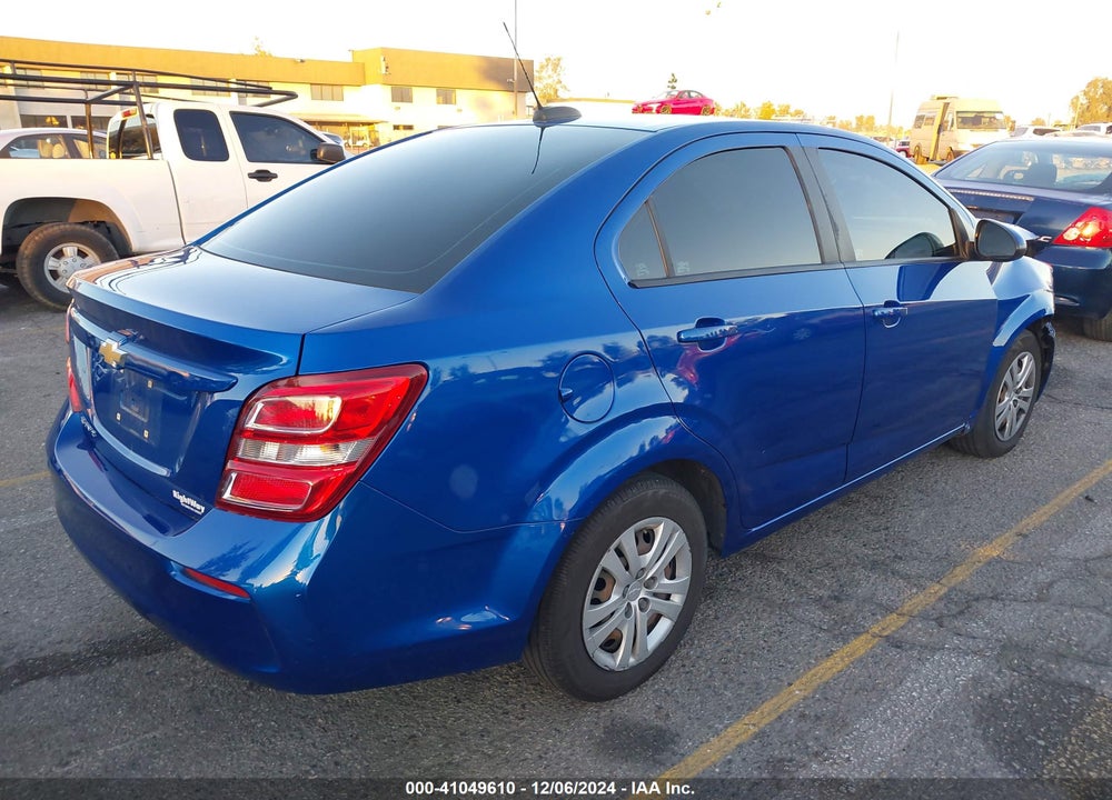 2017 CHEVROLET SONIC LS AUTO VIN: 1G1JB5SH1H4133331