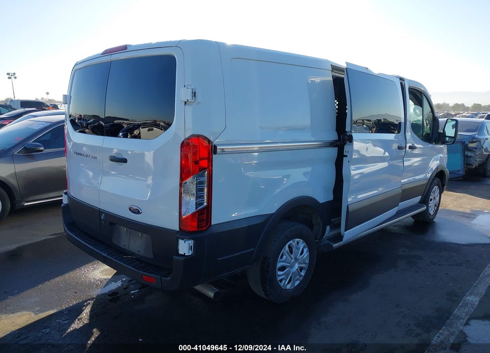 2021 FORD TRANSIT-250 CARGO VAN VIN: 1FTBR1Y85MKA45038