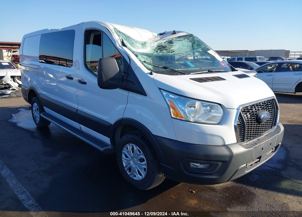 2021 FORD TRANSIT-250 CARGO VAN VIN: 1FTBR1Y85MKA45038