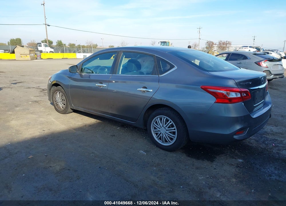 2018 NISSAN SENTRA S VIN: 3N1AB7AP3JY241676