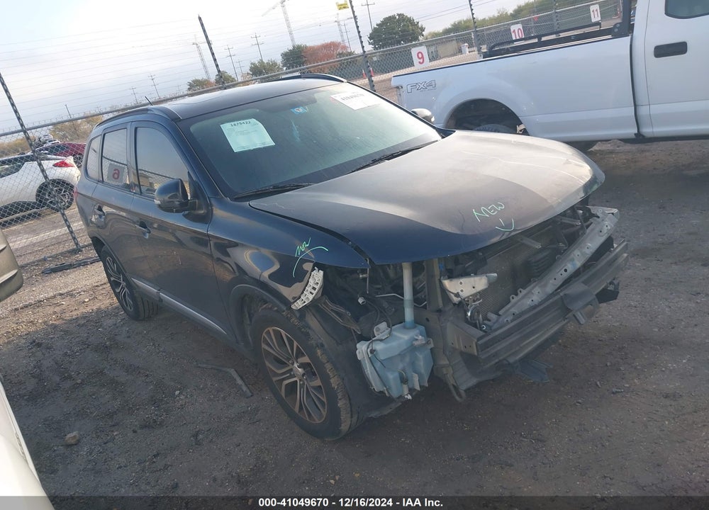 2016 MITSUBISHI OUTLANDER SEL VIN: JA4AD3A38GZ022377