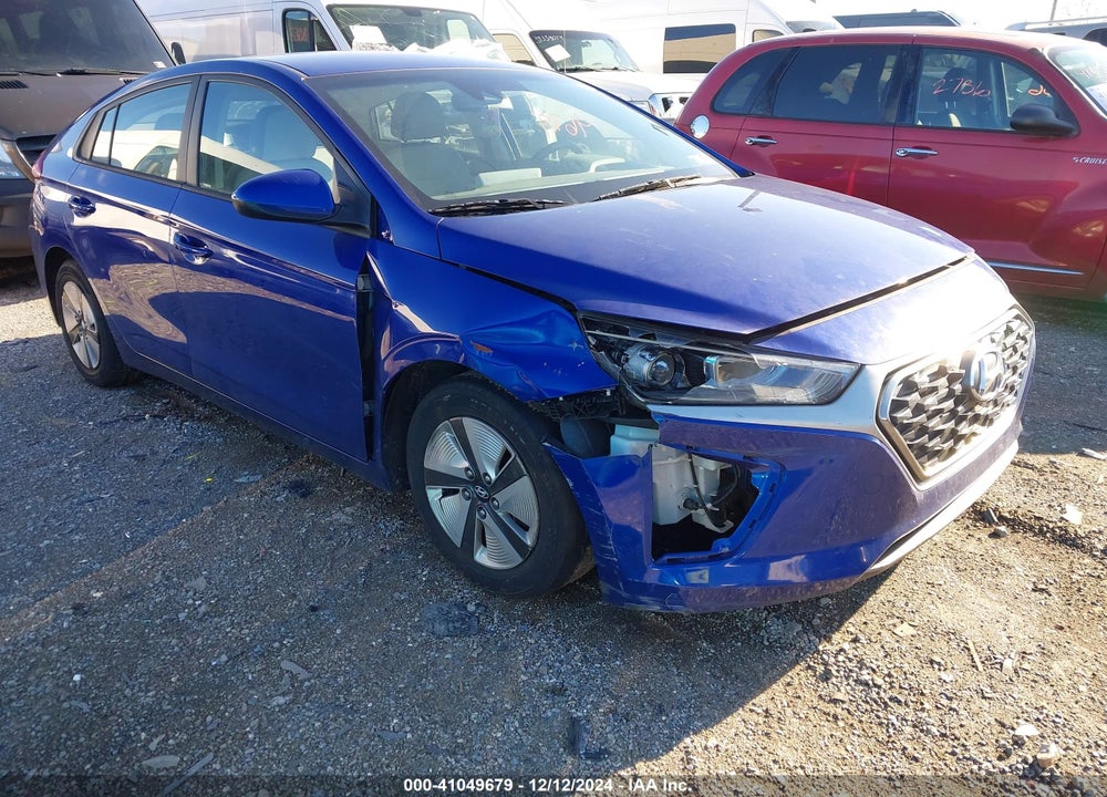 2021 HYUNDAI IONIQ HYBRID BLUE VIN: KMHC65LC3MU252852