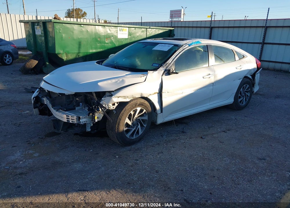 2017 HONDA CIVIC VIN: 19XFC2F74HE017114