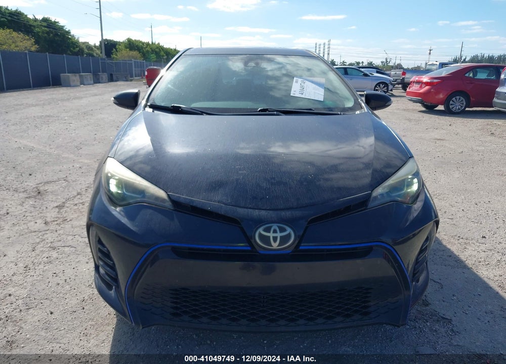 2017 TOYOTA COROLLA SE VIN: 5YFBURHE5HP648694