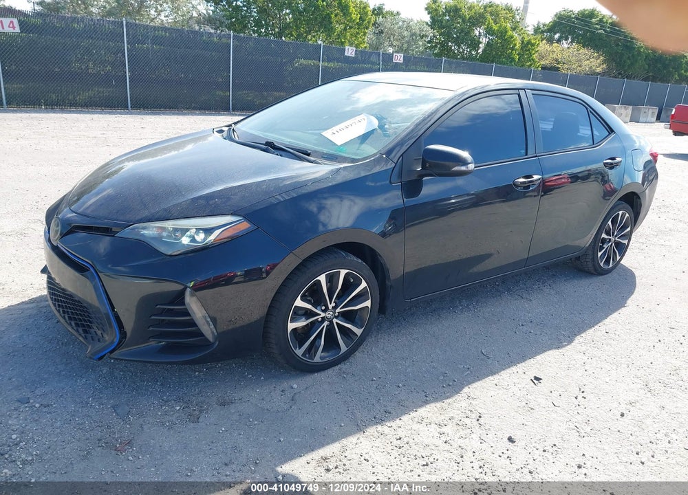2017 TOYOTA COROLLA SE VIN: 5YFBURHE5HP648694