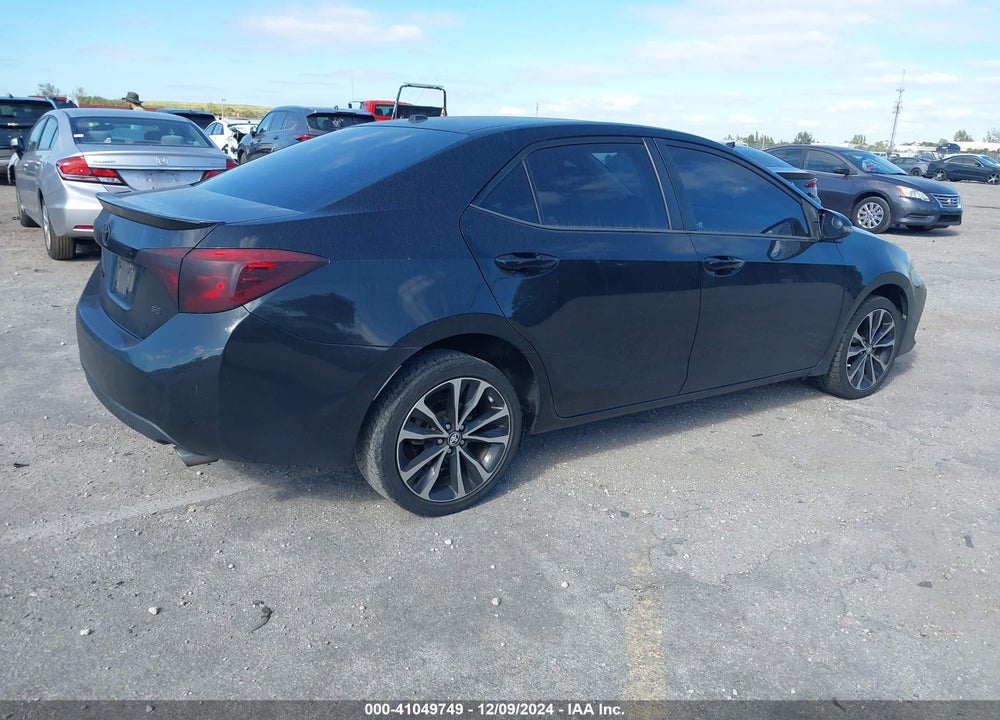 2017 TOYOTA COROLLA SE VIN: 5YFBURHE5HP648694