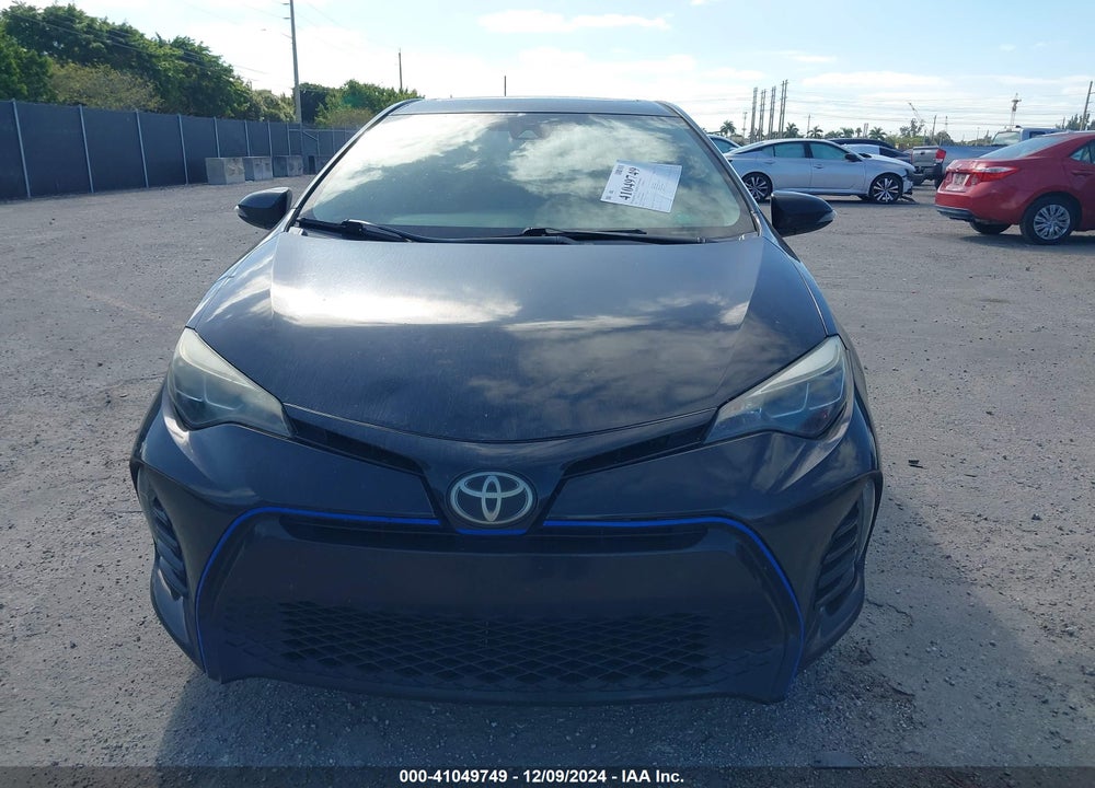 2017 TOYOTA COROLLA SE VIN: 5YFBURHE5HP648694
