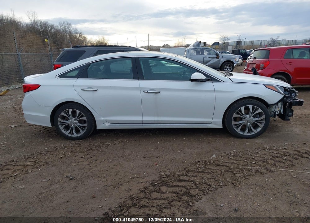 2017 HYUNDAI SONATA LIMITED 2.0T VIN: 5NPE34ABXHH463105