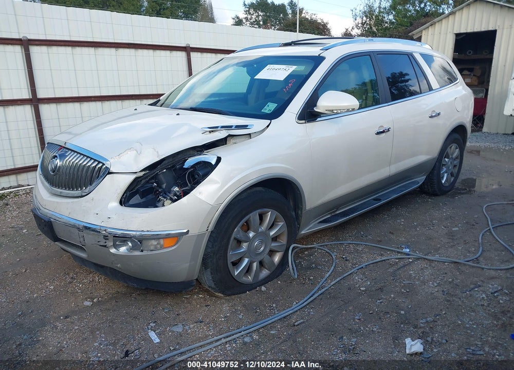 2012 BUICK ENCLAVE PREMIUM VIN: 5GAKRDED4CJ208528