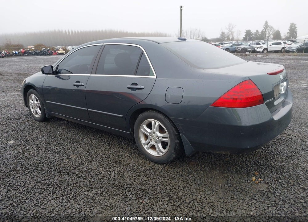 2007 HONDA ACCORD 2.4 EX VIN: 1HGCM56857A183199
