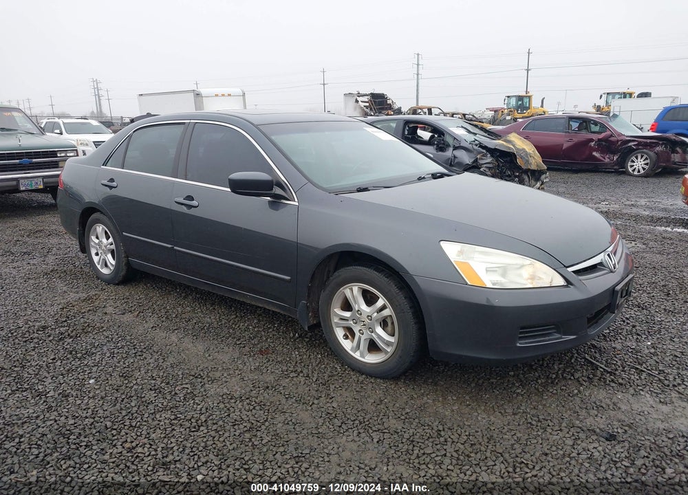 2007 HONDA ACCORD 2.4 EX VIN: 1HGCM56857A183199