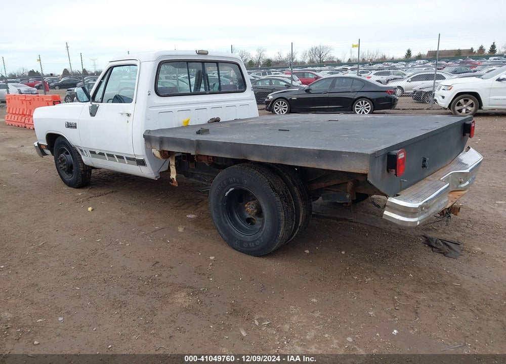 1990 DODGE D-SERIES D200/D250 VIN: 1B7KE2680LS631035