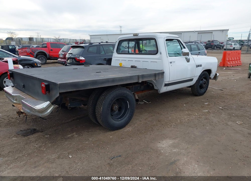 1990 DODGE D-SERIES D200/D250 VIN: 1B7KE2680LS631035