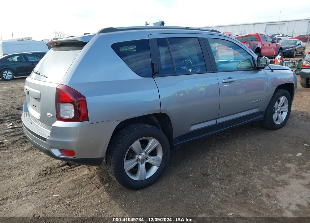 2017 JEEP COMPASS LATITUDE 4X4 VIN: 1C4NJDEB5HD191214