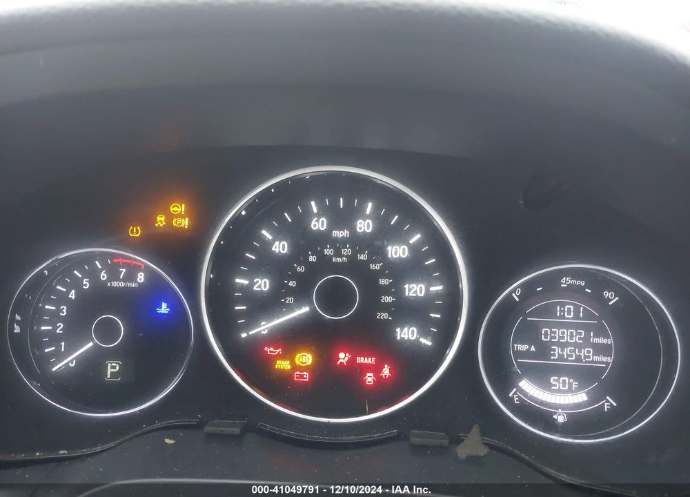 2021 HONDA HR-V VIN: 3CZRU6H13MM700085