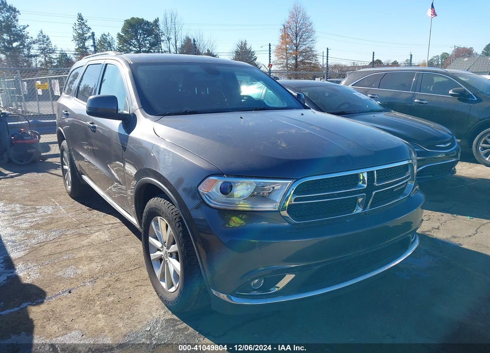 2015 DODGE DURANGO SXT VIN: 1C4RDJAG8FC729660