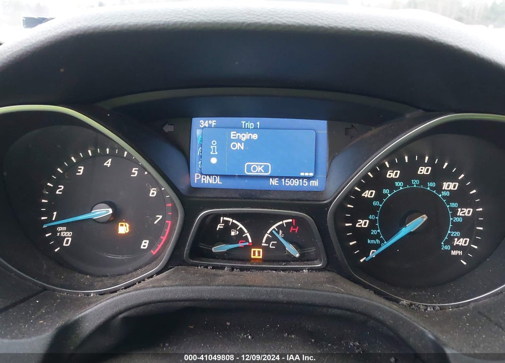 2014 FORD FOCUS VIN: 1FADP3F20EL291294