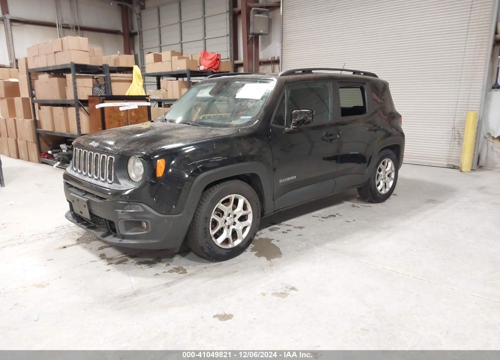 2016 JEEP RENEGADE LATITUDE VIN: ZACCJABT9GPD37567