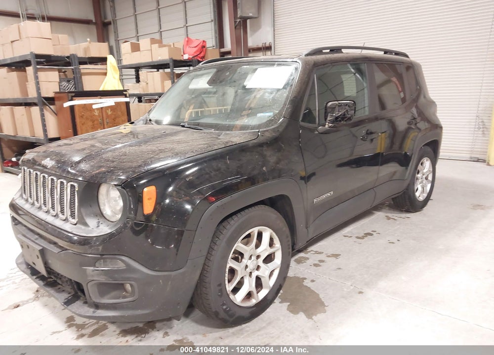 2016 JEEP RENEGADE LATITUDE VIN: ZACCJABT9GPD37567