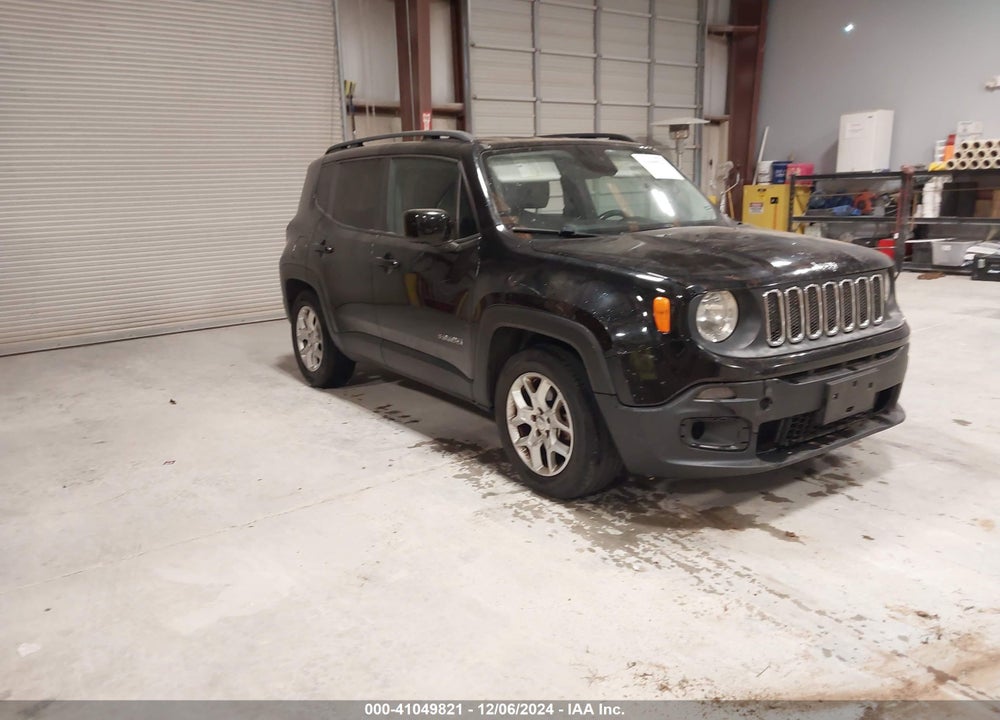 2016 JEEP RENEGADE LATITUDE VIN: ZACCJABT9GPD37567