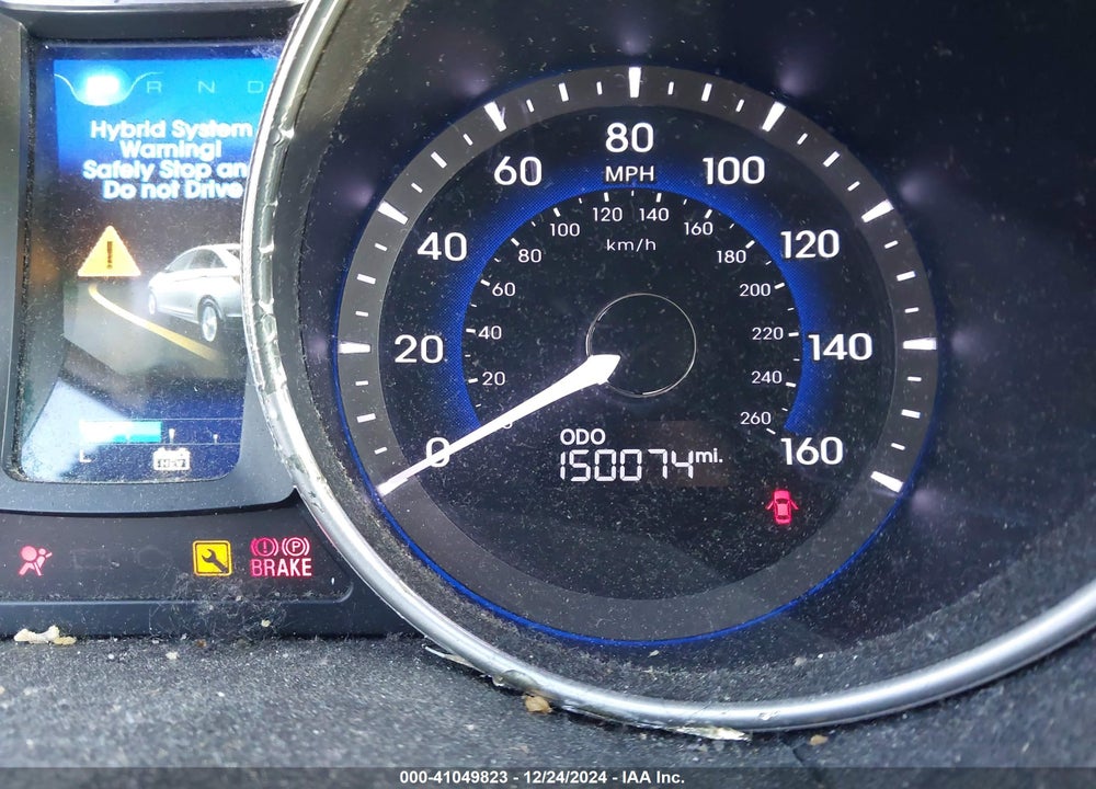 2012 HYUNDAI SONATA HYBRID VIN: KMHEC4A47CA027700