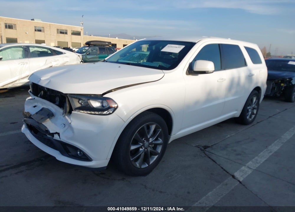 2017 DODGE DURANGO GT RWD VIN: 1C4RDHDG8HC697641