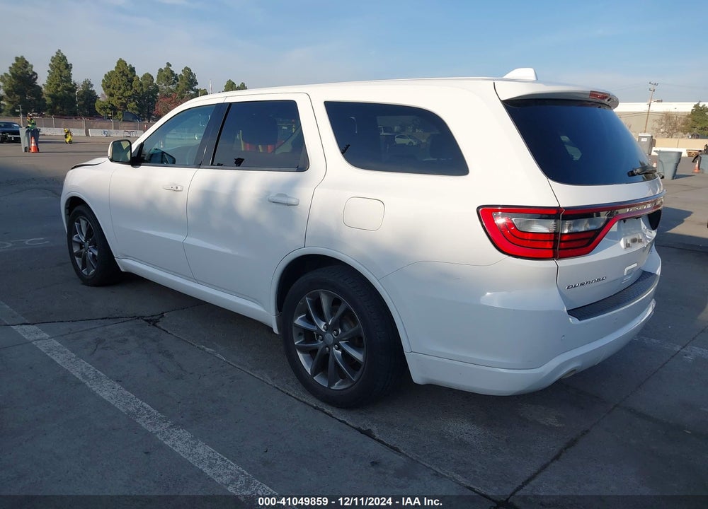 2017 DODGE DURANGO GT RWD VIN: 1C4RDHDG8HC697641