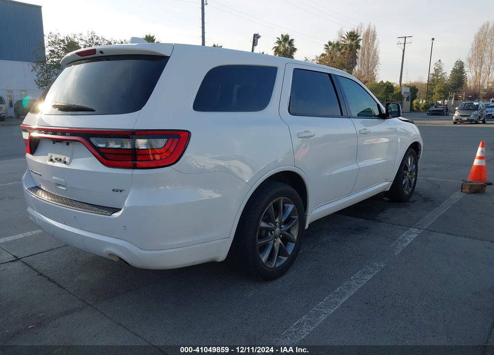 2017 DODGE DURANGO GT RWD VIN: 1C4RDHDG8HC697641