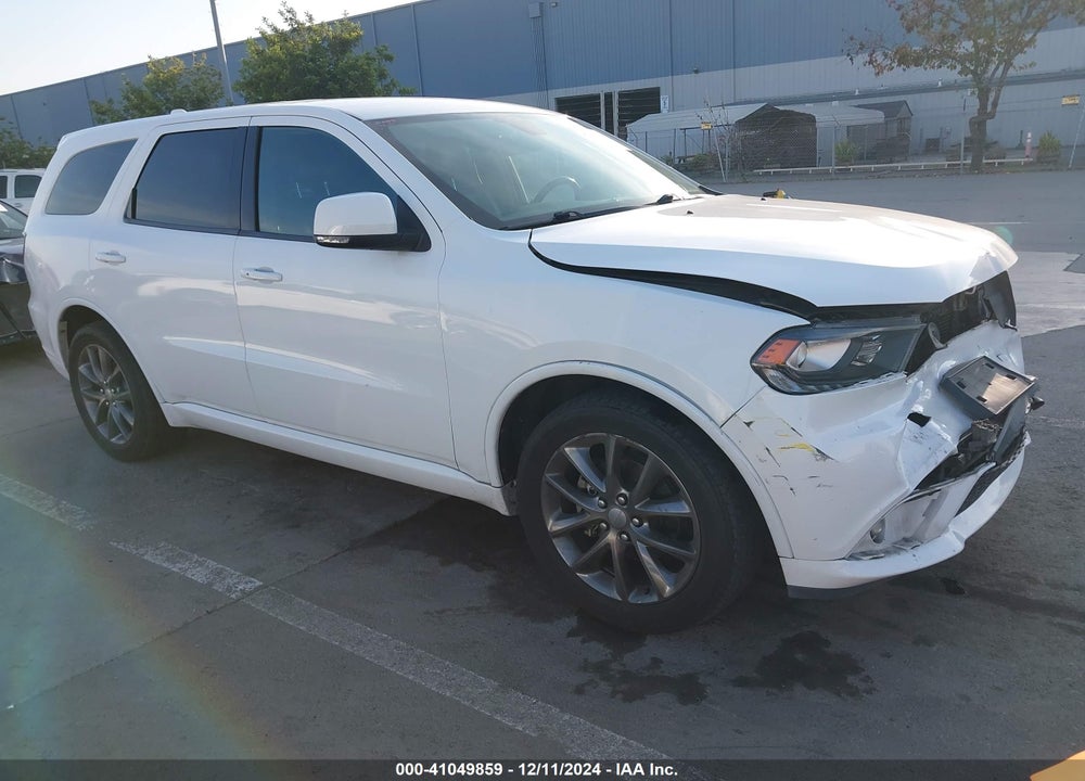 2017 DODGE DURANGO GT RWD VIN: 1C4RDHDG8HC697641
