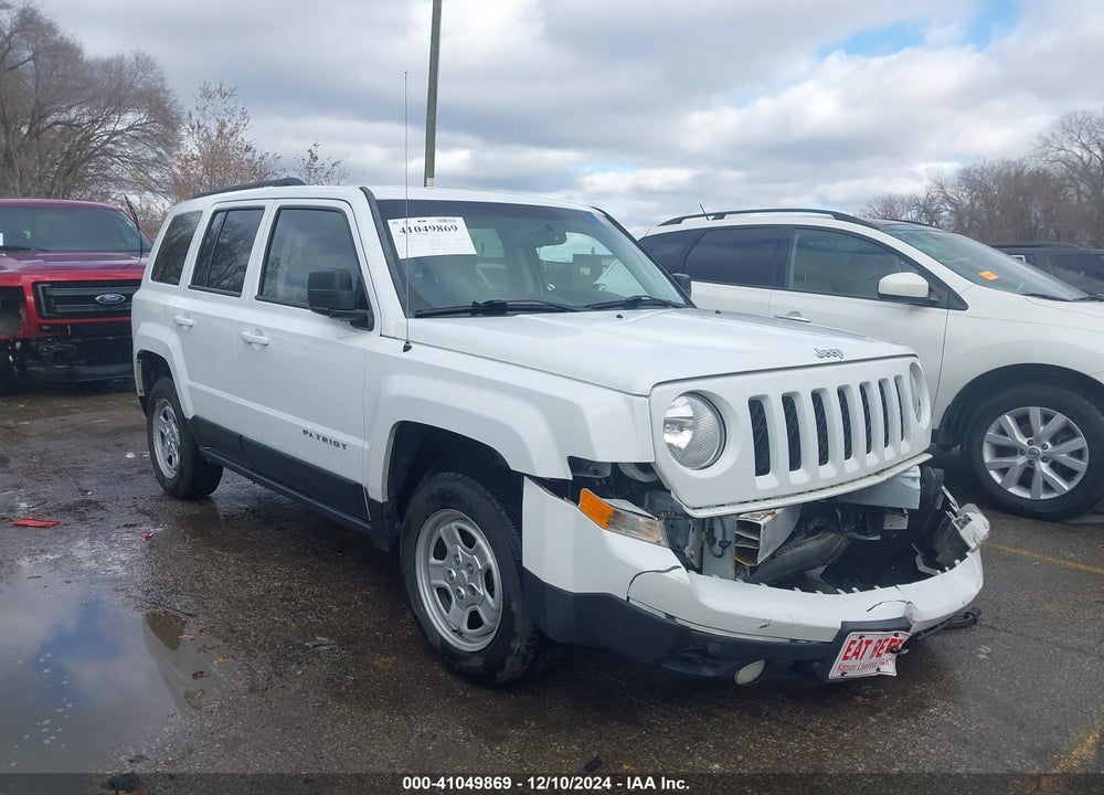 2015 JEEP PATRIOT SPORT VIN: 1C4NJRBB9FD129524
