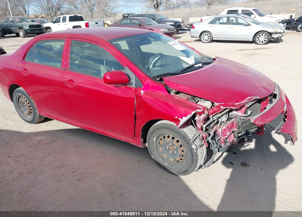 2009 TOYOTA COROLLA LE VIN: JTDBL40E499053179