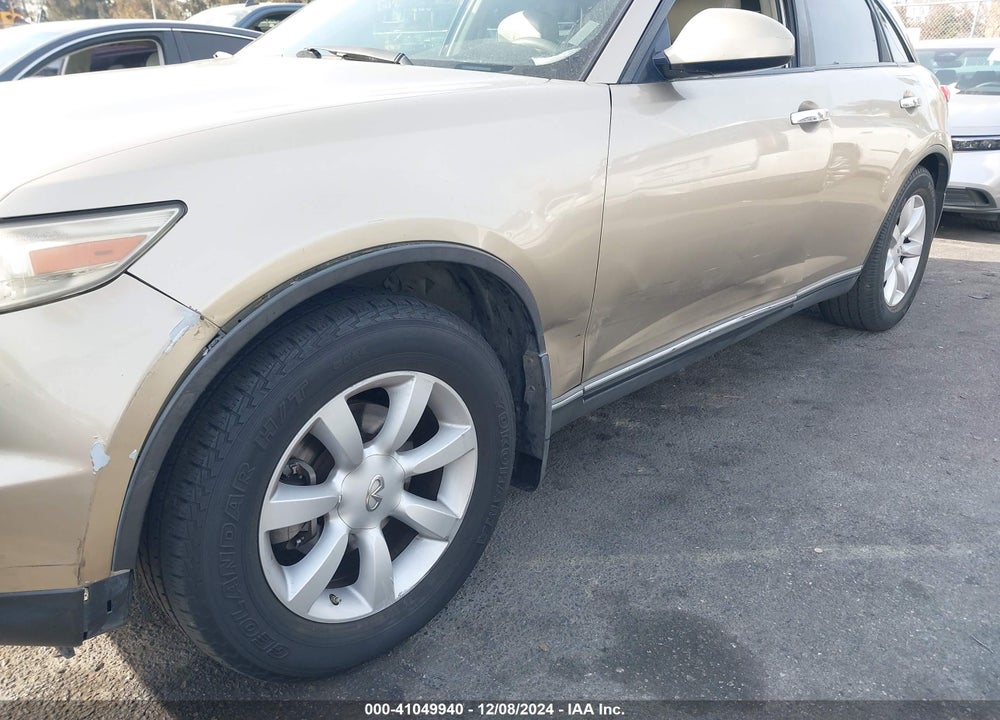 2005 INFINITI FX35 VIN: JNRAS08U65X105145