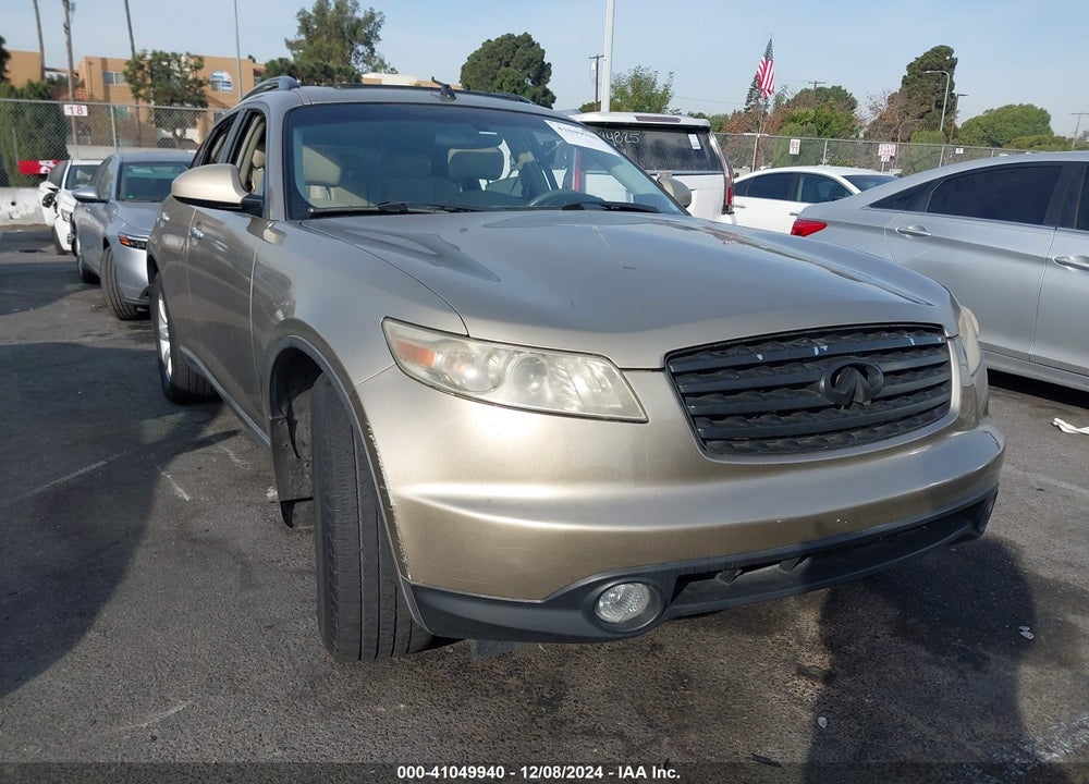 2005 INFINITI FX35 VIN: JNRAS08U65X105145