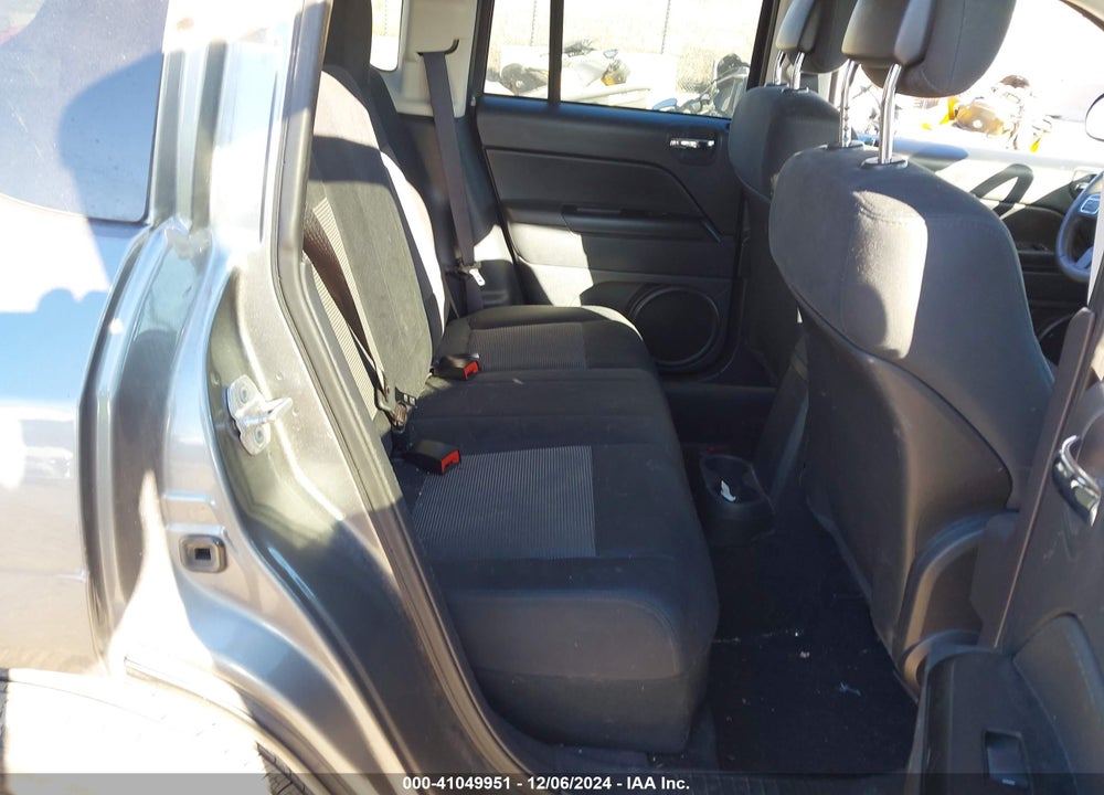2012 JEEP COMPASS LATITUDE VIN: 1C4NJDEB5CD650833