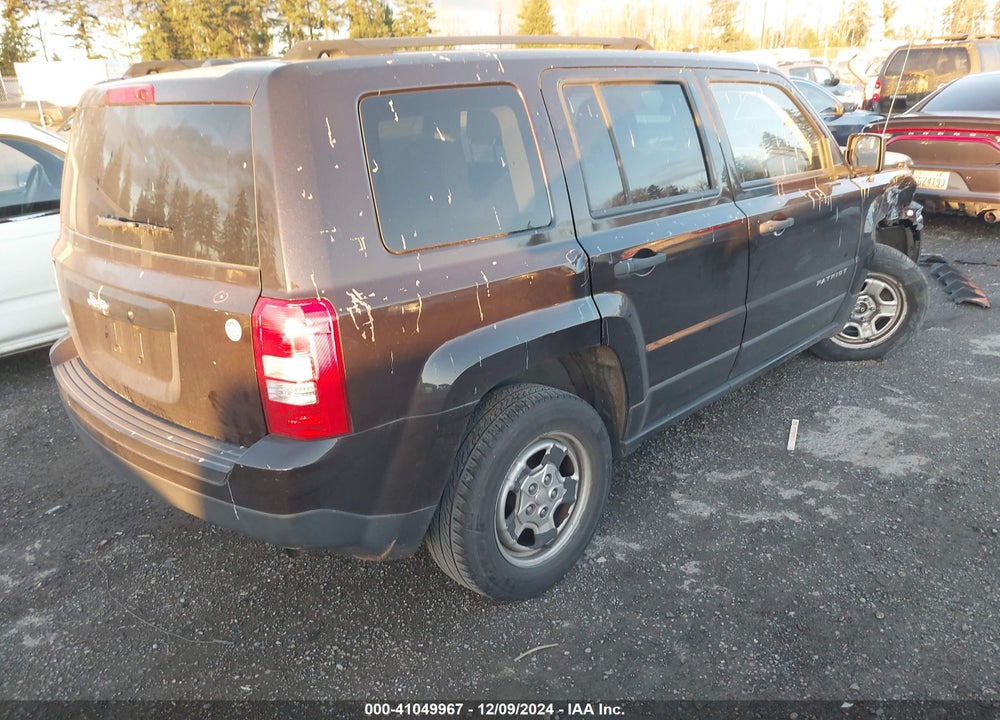 2014 JEEP PATRIOT SPORT VIN: 1C4NJRBB1ED661512