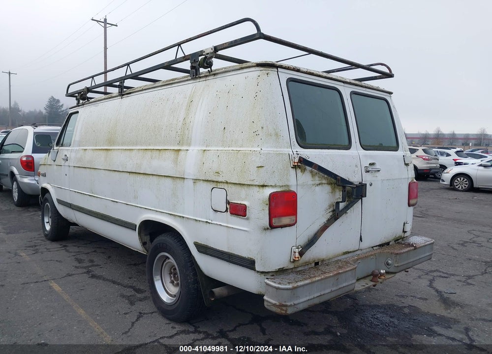 1993 GMC VANDURA G2500 VIN: 1GTEG25K8PF500874
