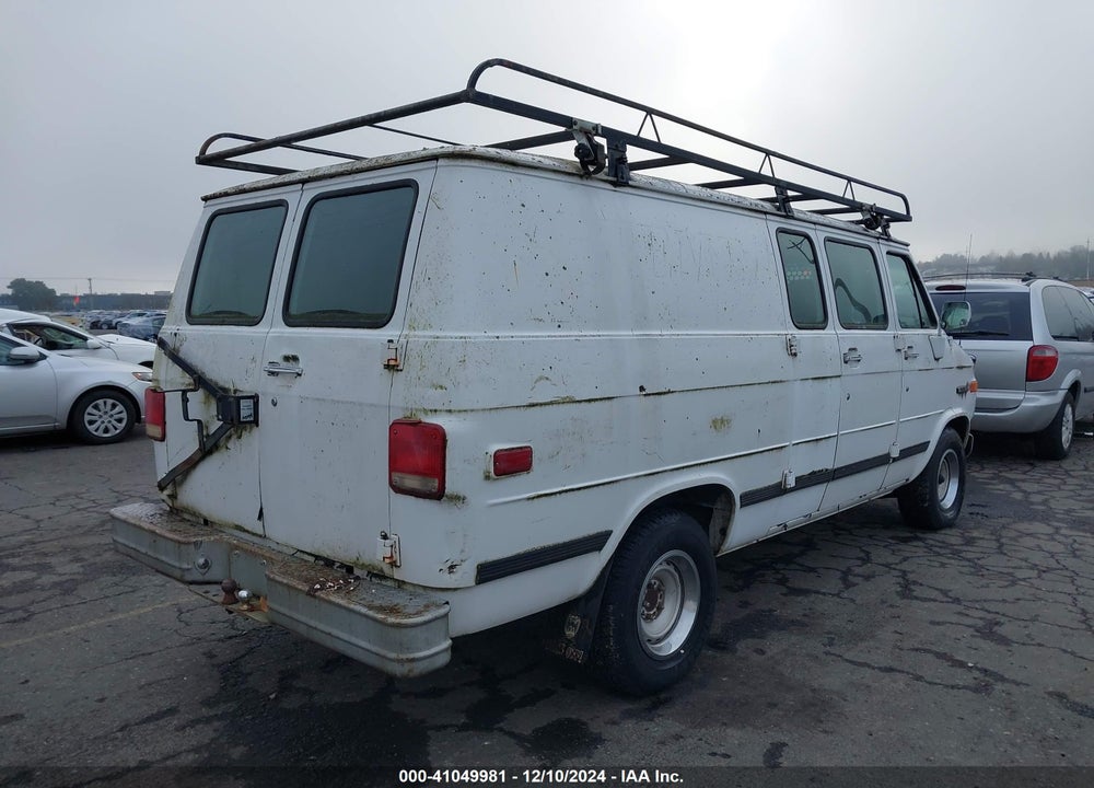 1993 GMC VANDURA G2500 VIN: 1GTEG25K8PF500874