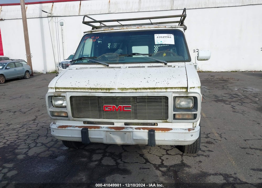 1993 GMC VANDURA G2500 VIN: 1GTEG25K8PF500874