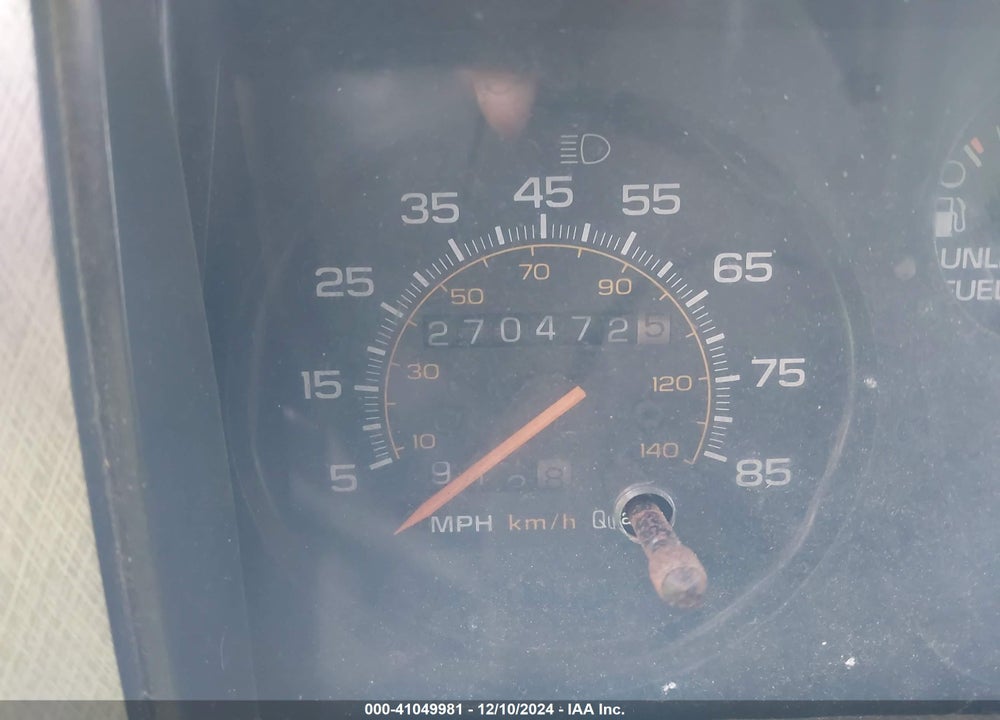 1993 GMC VANDURA G2500 VIN: 1GTEG25K8PF500874