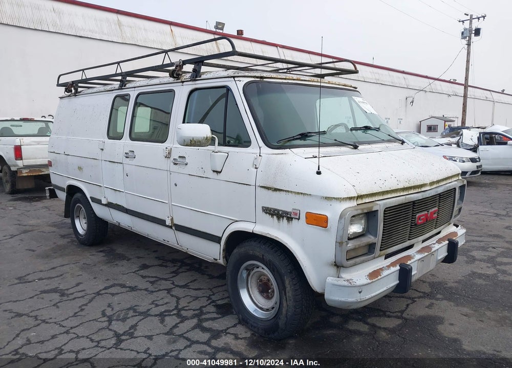 1993 GMC VANDURA G2500 VIN: 1GTEG25K8PF500874