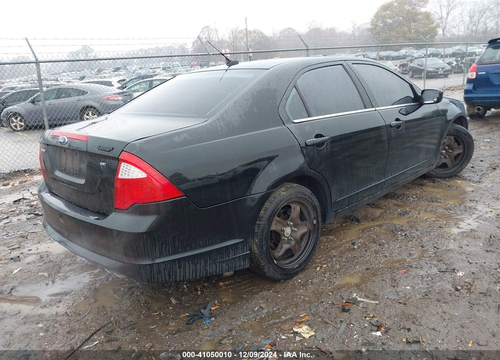 2010 FORD FUSION SE VIN: 3FAHP0HA3AR335188