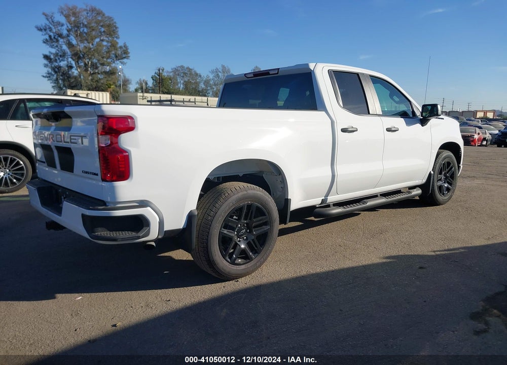 2024 CHEVROLET SILVERADO 1500 2WD STANDARD BED CUSTOM VIN: 1GCRABEK0RZ328439
