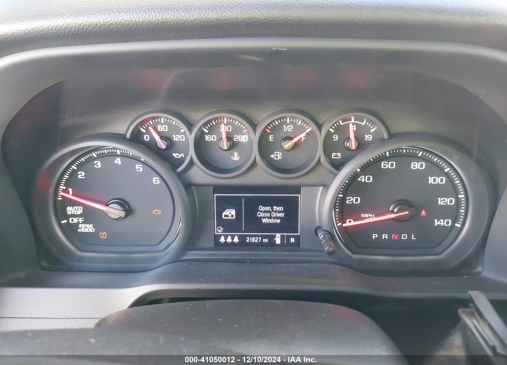 2024 CHEVROLET SILVERADO 1500 2WD STANDARD BED CUSTOM VIN: 1GCRABEK0RZ328439