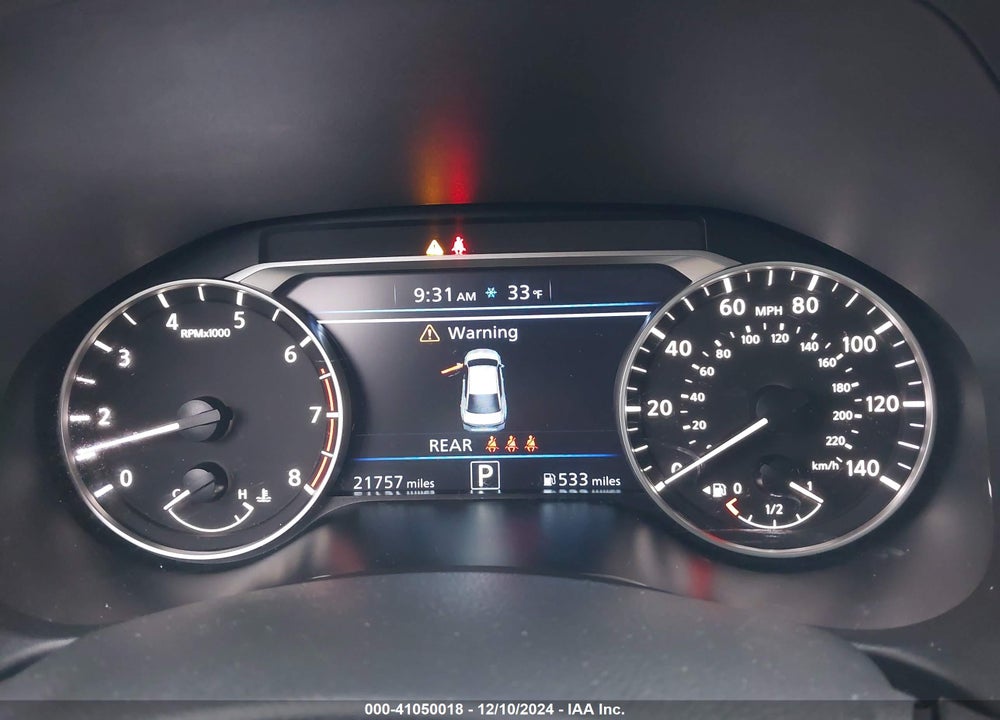 2024 NISSAN ALTIMA SV FWD VIN: 1N4BL4DV0RN347427