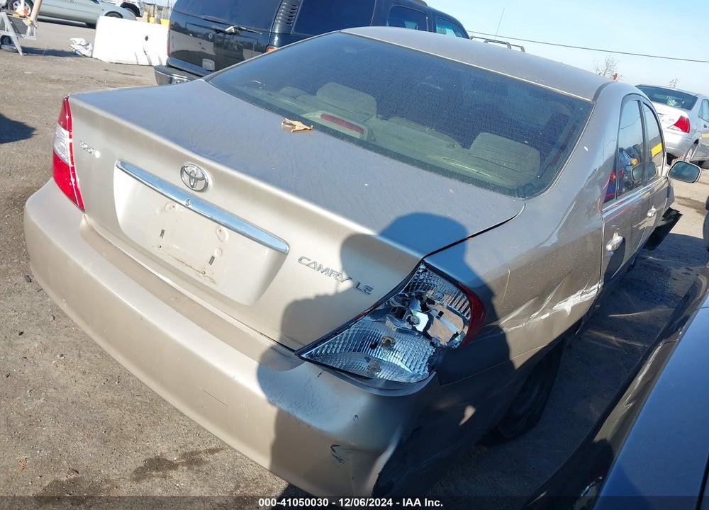 2003 TOYOTA CAMRY LE VIN: 4T1BE32K63U773221