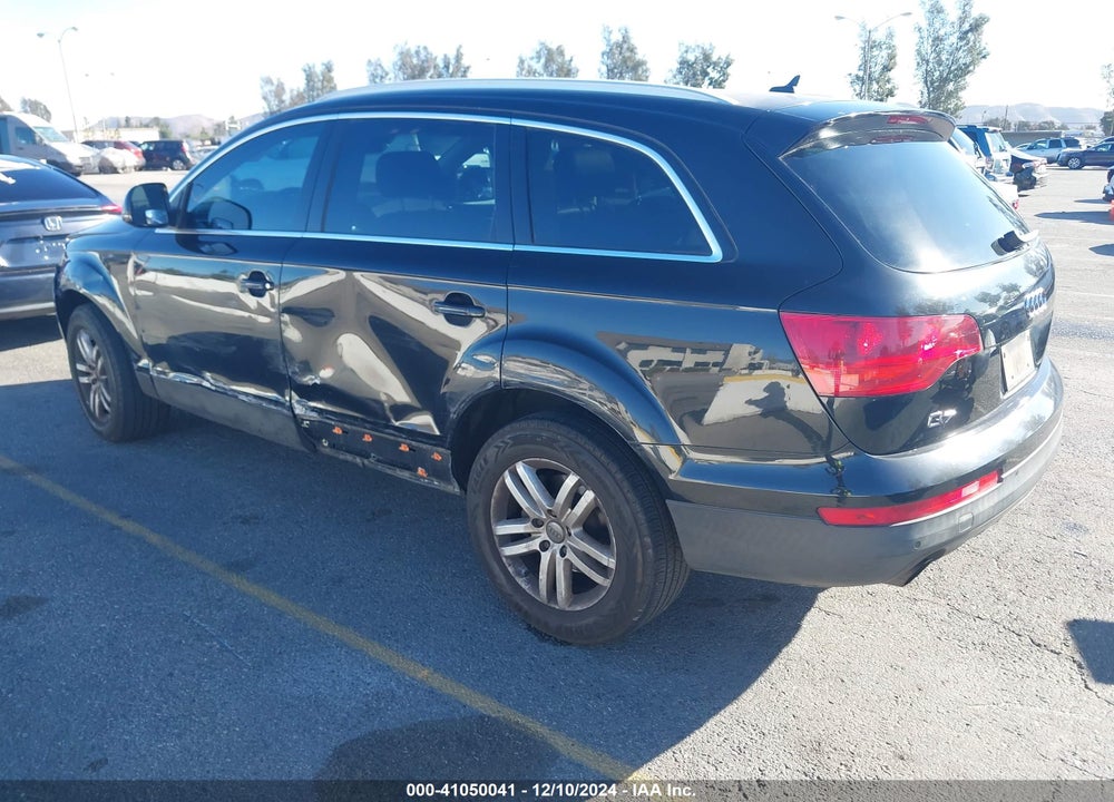 2009 AUDI Q7 3.6 5 PASSENGER/3.6 PREMIUM VIN: WA1AY74L69D012101