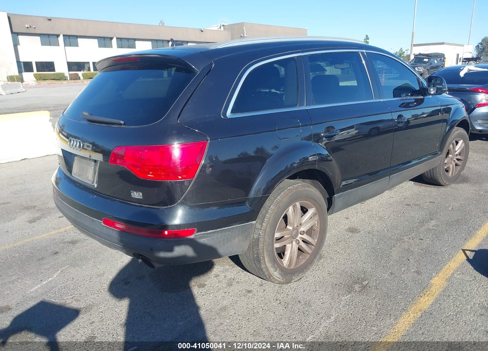 2009 AUDI Q7 3.6 5 PASSENGER/3.6 PREMIUM VIN: WA1AY74L69D012101